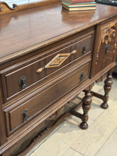 Load image into Gallery viewer, Vintage Jacobean Buffet Sideboard
