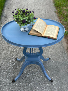 Dried Lavender Harp Table