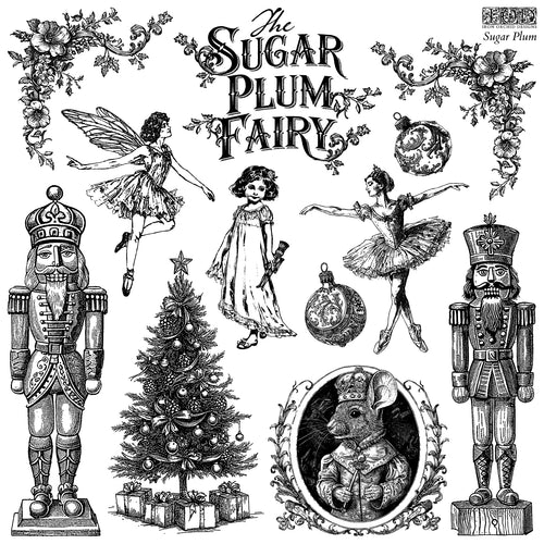 IOD Sugar Plum 12 x 12 Stamp
