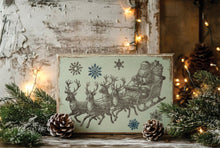 Load image into Gallery viewer, The North Pole Co
Paint Inlay | 8 Pages | 8” x 12”