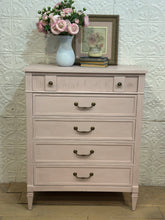 Load image into Gallery viewer, Antoinette Pink Chest of Drawers