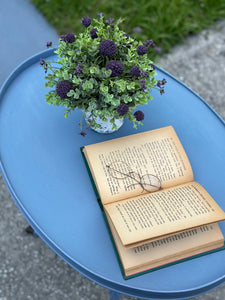 Dried Lavender Harp Table