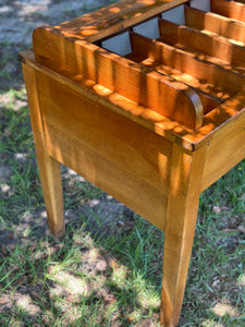 Remington Library Card Catalog Table