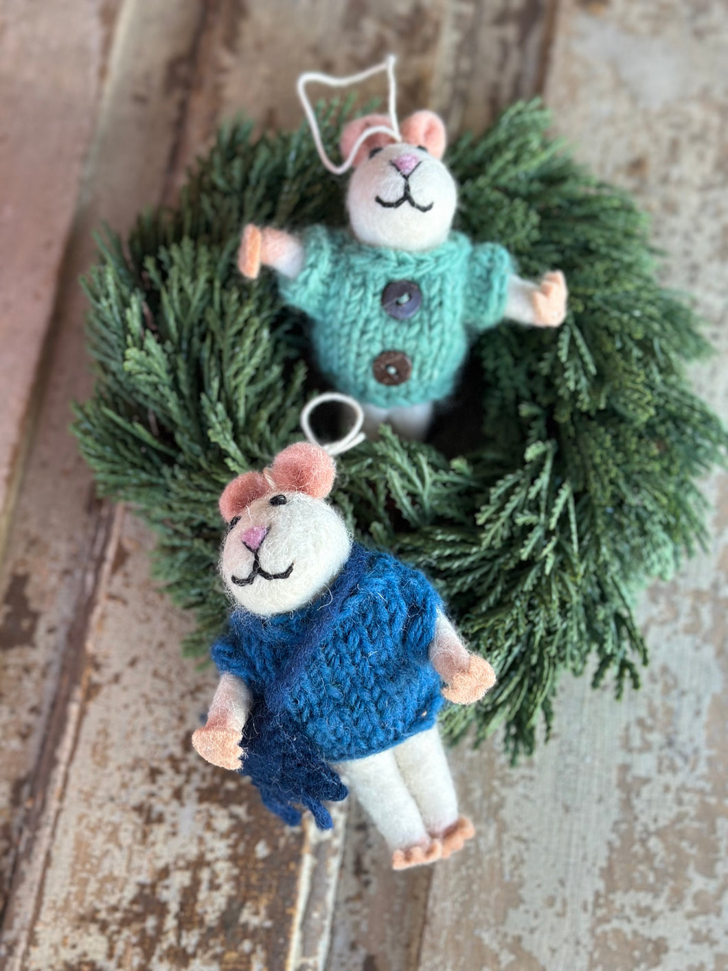 Friendsheep Bruno and Milo Mouse Pair