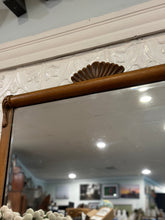 Load image into Gallery viewer, Antique Curved Oak Dresser with mirror