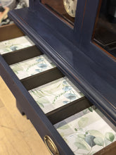 Load image into Gallery viewer, Antique Navy Blue Cabinet