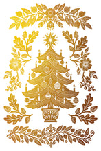 Load image into Gallery viewer, Angels Sing
Foil Transfer | 8 Pages | 8” x 12” | Gold &amp; Silver Fo