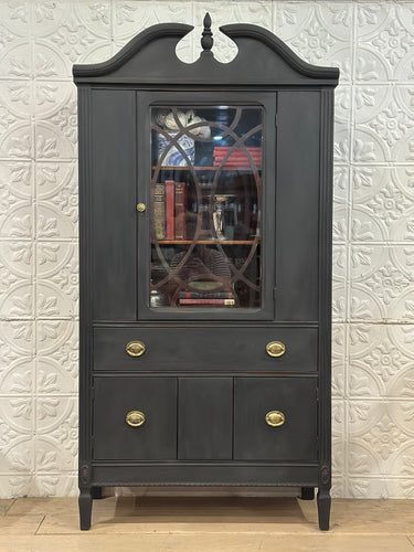 Vintage Petite China Cabinet