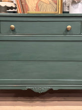 Load image into Gallery viewer, Antique 5 Drawer Dresser Buffet