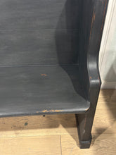 Load image into Gallery viewer, Soft Black Church Pew