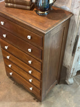 Load image into Gallery viewer, Primitive Salesman Sample Childs Dresser
