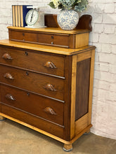 Load image into Gallery viewer, Victorian Era Antique dresser with Glove Boxes