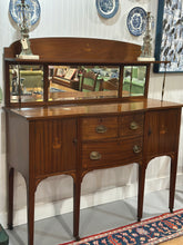 Load image into Gallery viewer, Antique Sheraton Style Buffet Sideboard