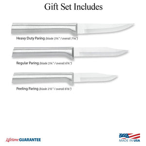 Silver Paring Knives Galore Gift Set