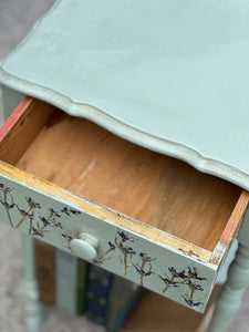 Vintage Petite Table with Drawer