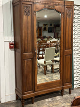Load image into Gallery viewer, Antique Armoire with Shelves