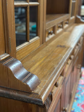 Load image into Gallery viewer, Huge Country Pine Farmhouse Hutch
