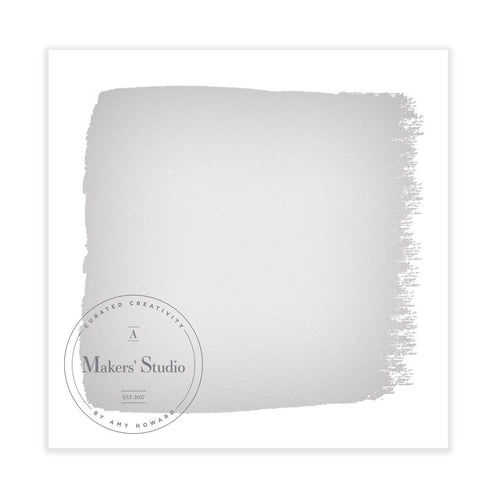 Metallic Silver Chalkart