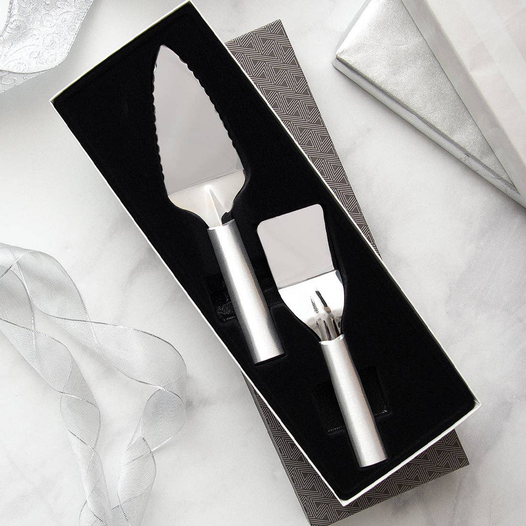 Silver Serving Gift Set