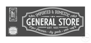 General Store - Mesh Stencil 24x9