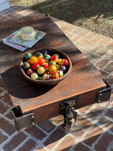 Vintage Railroad Factory Cart Coffee table