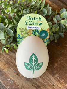 Hatch and Grow Seed Ball Kit Fresh Herbs