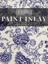 Load image into Gallery viewer, IOD Indigo Floral Paint Inlays