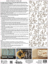 Load image into Gallery viewer, IOD Grisaille Toile Paint Inlay