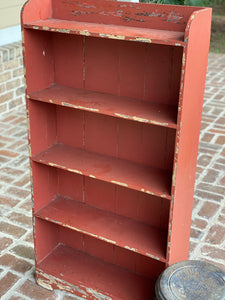 Small Primitive Red Shelf