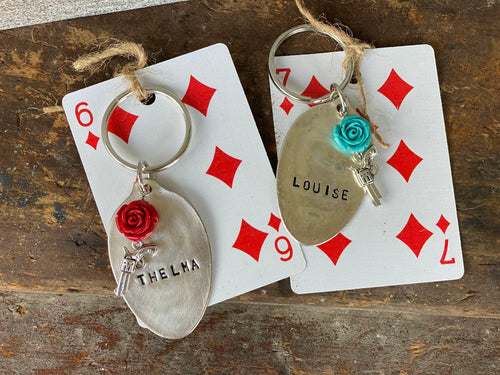 Thelma and Louise a key chains