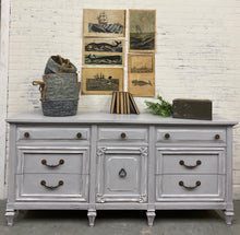 Load image into Gallery viewer, 9 drawer Grey Dresser