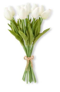 White real Touch Tulip Bundle