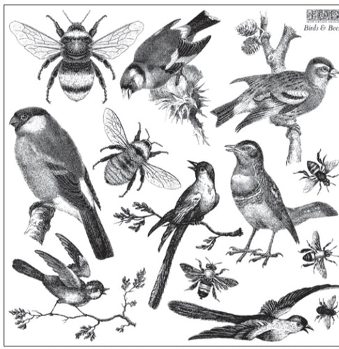 IOD Birds and Bees Stamp