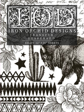 Load image into Gallery viewer, Iron Orchid Designs Desperado 12 x 16 pad