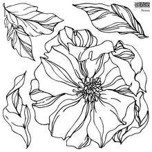 Load image into Gallery viewer, IOD Peonies Stamp