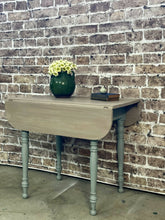 Load image into Gallery viewer, Antique Drop Leaf Accent Table